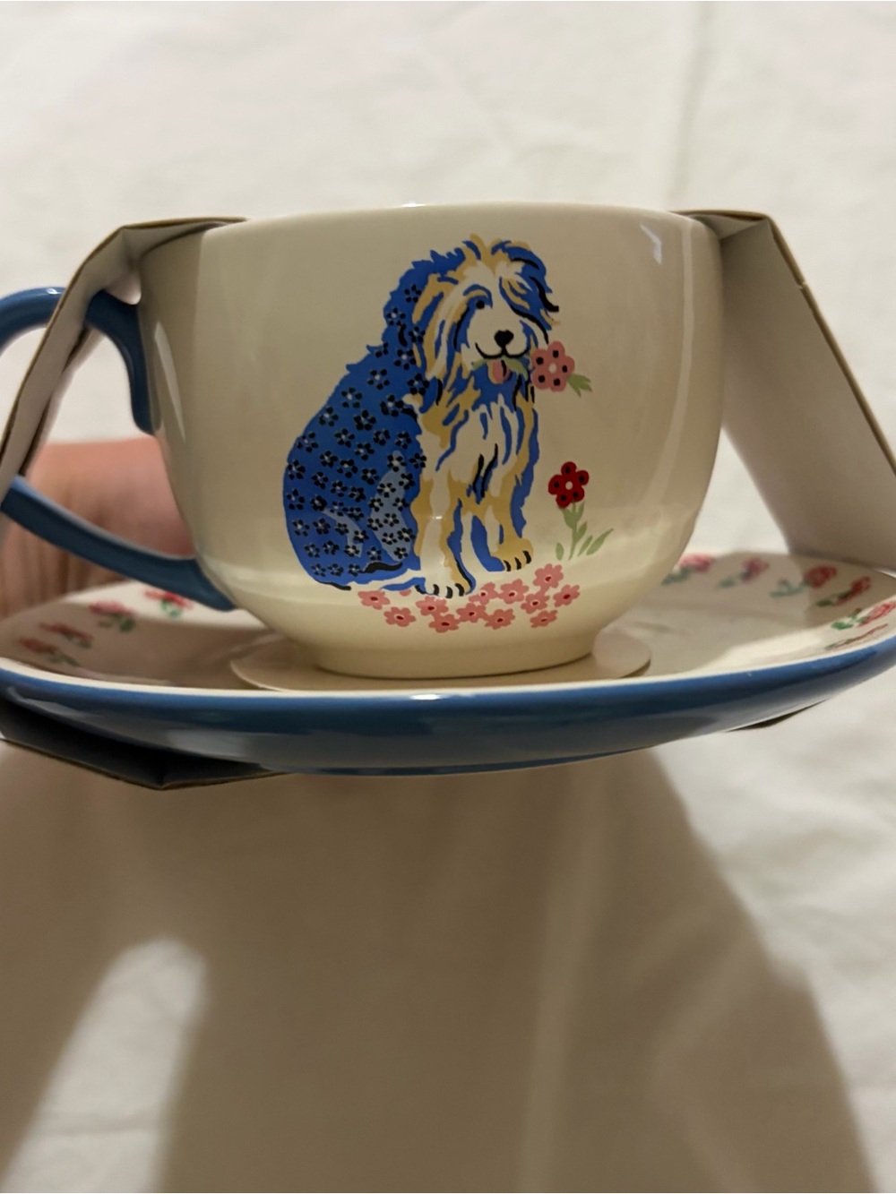 KDDOGS Teacup & saucer NWT